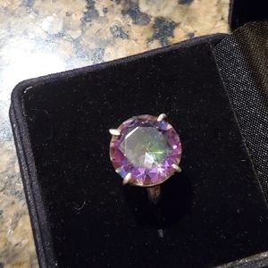 Mystic Quartz ring